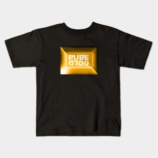 Pure Gold Millionaire Bullion Meme Kids T-Shirt